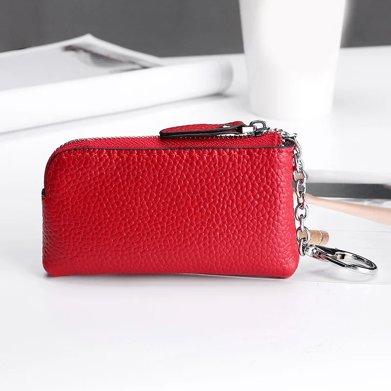 Унисекс винтажный Кошелек для монет из искусственной кожи на молнии кошельки