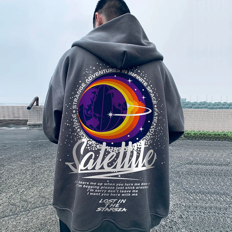 

Кардиган в стиле хип-хоп свободного покроя большого размера 8XL