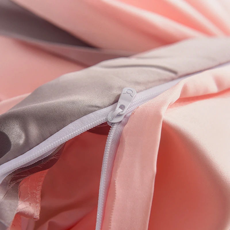 Комплект постельного белья Lanlika люкс 100% шелк евро простыня двойной пододеяльник