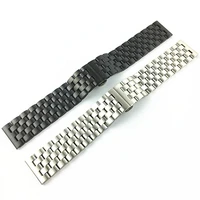 stainless steel watch band bracelet 18 20 22 24mm solid stainless steel watchbands strap accessories women watches