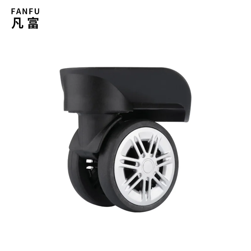 Black password suitcase trolley Wheels  repair  accessories  left right pull rod suitcase equipment  trolley case casters wheels