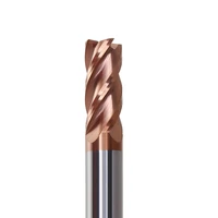 55 %c2%b0 tungsten steel milling cutter 4flutes carbide flat end milling cutter steel gong knife cnc machining tool