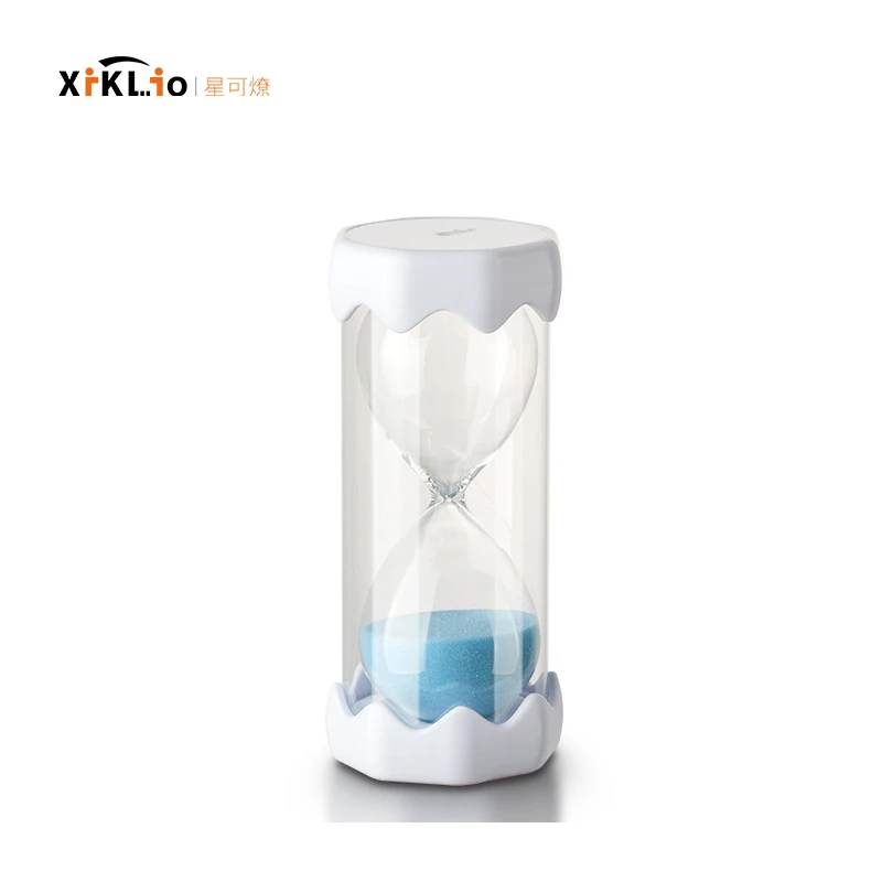 

nordic style Creative Mini plastic glass hourglass child sand timer 3/5/10/15/20/30 minutes modern art Craftwork Desk accessory