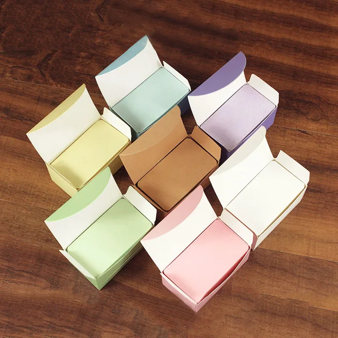 Аппр. 100 шт. Двусторонняя чистая крафт бумага Бизнес карты Слово открытка с