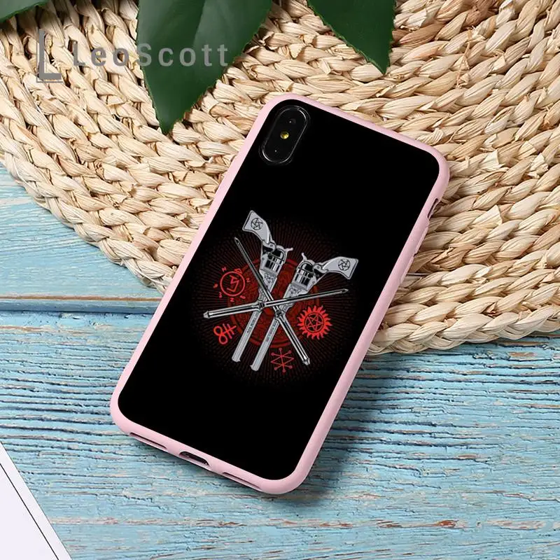 

Supernatural Jared Padalecki Phone Case Candy Color for iPhone 11 12 mini pro XS MAX 8 7 6 6S Plus X 5S SE 2020 XR