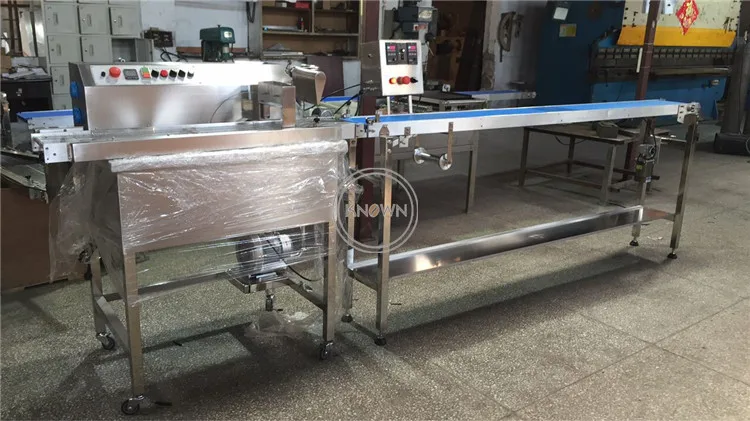 Машина для нанесения шоколадного покрытия автоматическая машина и 30/60 кг