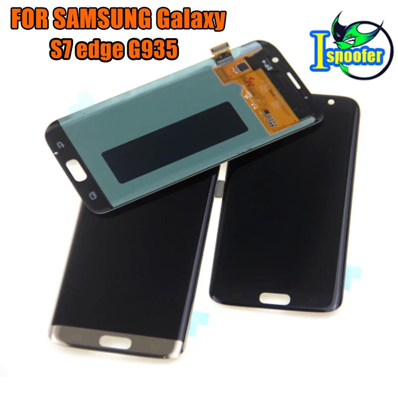 Тестовый ЖК-дисплей для samsung S7 edge, ЖК-дисплей для S7 edge, G935, G935F, ЖК-экран, сенсорный дигитайзер, сборка