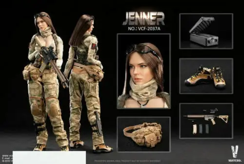 В наличии для продажи VERYCOOL 1/6 A TACS FG Для женщин солдат Дженнер + B Пособия по