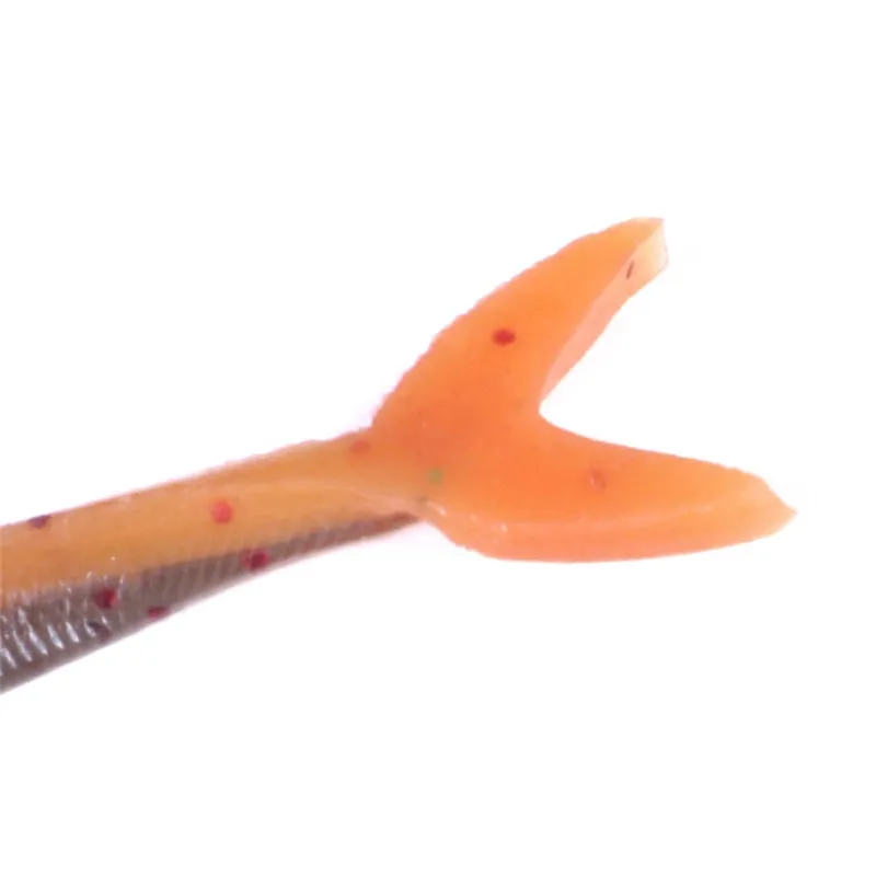 

New 10Pcs Fishing Lure Soft Bait Two-Color Soft Lure 8.5cm-2.6g XD88