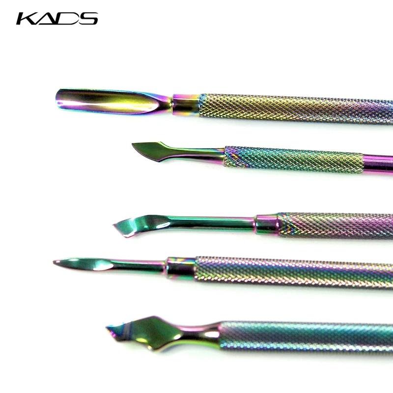 8 видов двухсторонний толкатель для кутикулы Радужный резак щипцы клипер