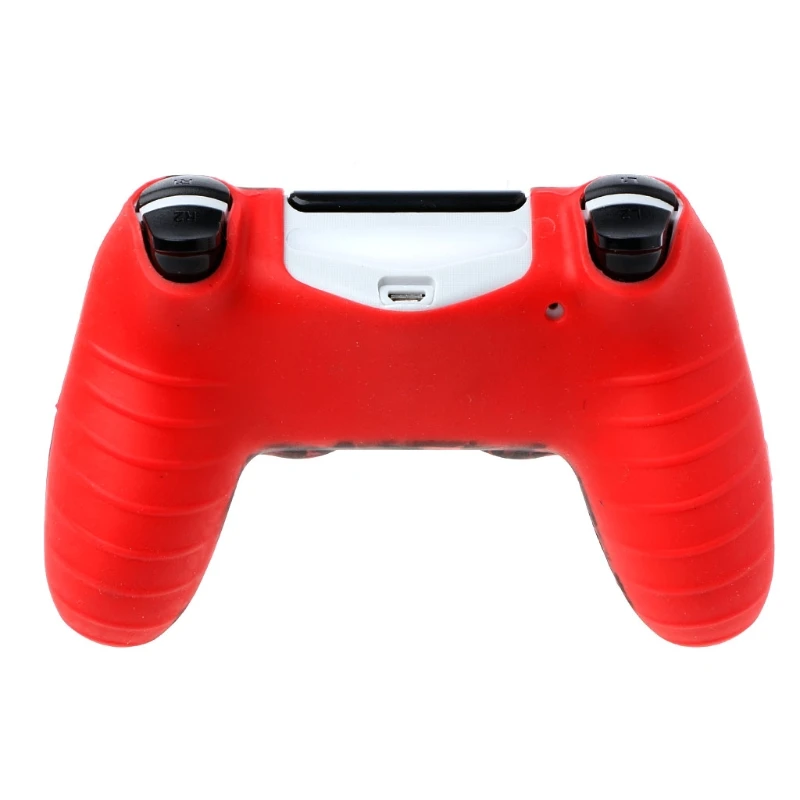 Череп силиконовый защитный чехол для джойстика + 2 колпачки PS4 Pro Slim контроллер |