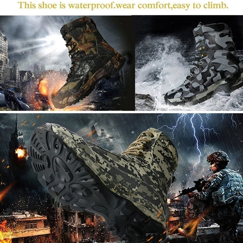 CUNGEL Мужская Уличная Высококачественная брендовая походная обувь тактические