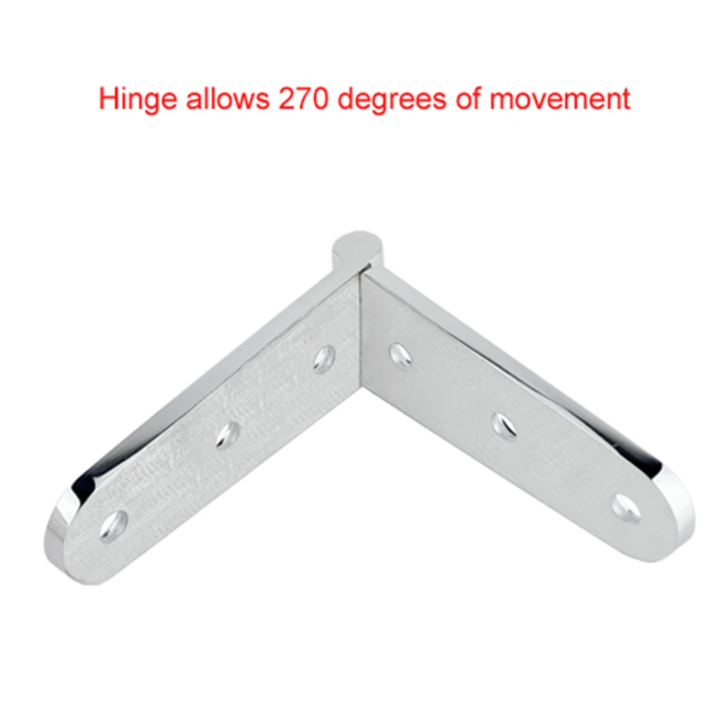 

2PCS Boat Hinge Marine Grade 316 Stainless Steel Furniture 4 mm/0.16 inch