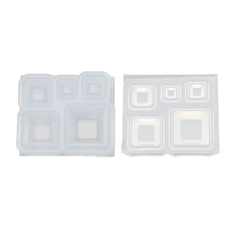 

Мини квадратная чаша форма для смолы силиконовая смола литье Искусство ремесло инструмент для изготовления ювелирных изделий