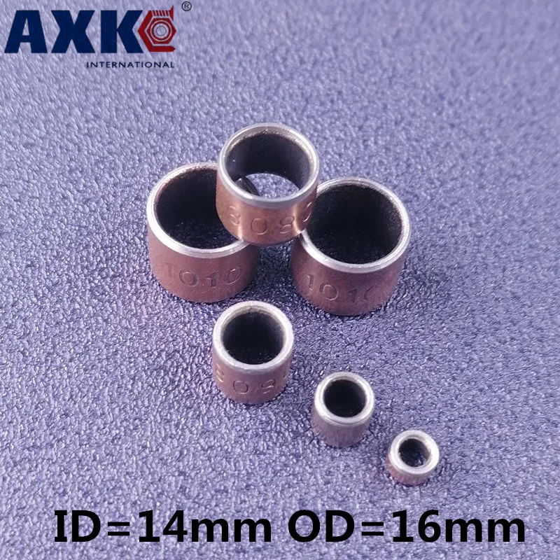 

SF-1Inner diameter 14mm 1408 1410 1412 1415 1420 1425 Self Lubricating Composite Bearing Bushing Sleeve Free Shipping 5pcs/lot