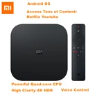 ТВ-приставка Xiaomi Mi TV Box S 4K Ultra HD Android TV 9,0 HDR 2 ГБ 8 ГБ WiFi Google Cast Netflix Smart Mi Box S медиаплеер