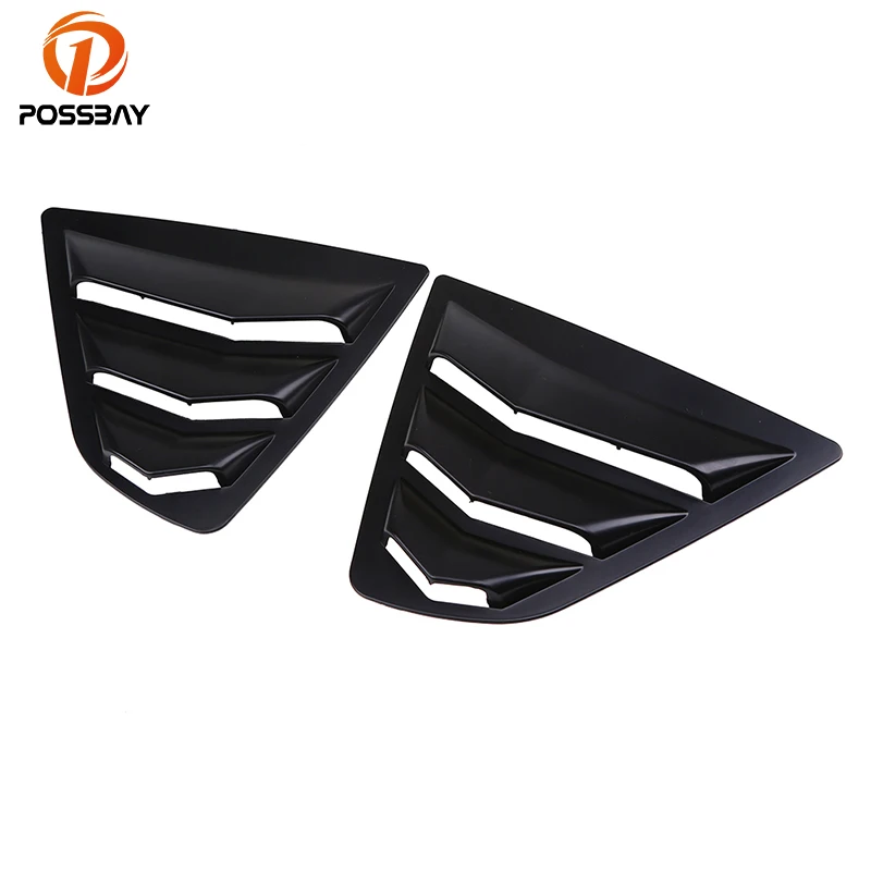 Posbay задняя оконная четверть сторона Вентиляционное окно жалюзи совок крышка для