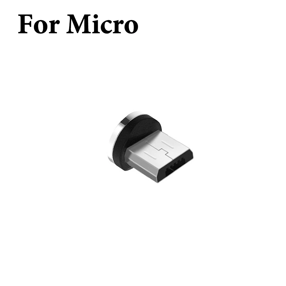Only Micro Plug Магнитный usb-кабель для быстрой зарядки USB type C кабель магнитное зарядное устройство Micro usb кабель для телефона USB шнур поддержка передачи данных - Цвет: Only Micro Plug