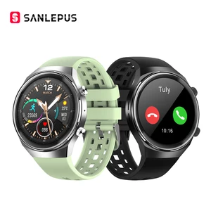 2021 sanlepus qs8 new smart watch with dial calls men women waterproof smartwatch fitness bracelet for android huawei apple free global shipping