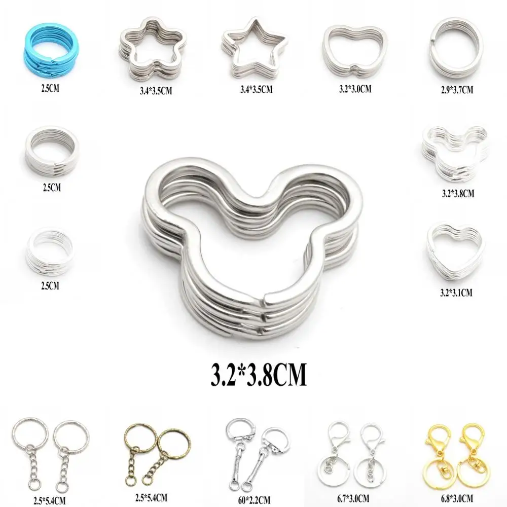 Фурнитура для ювелирных изделий сделай сам брелки ключей