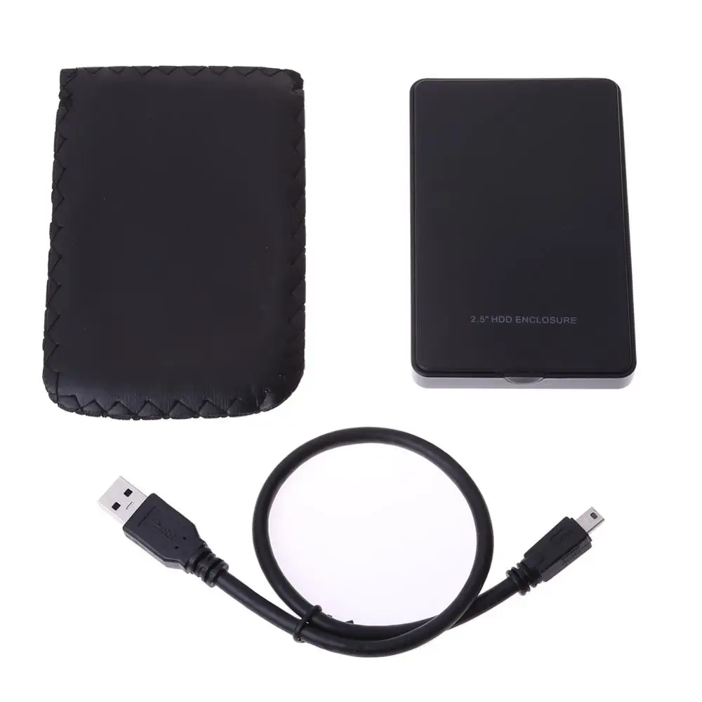2,5 дюймов USB 3,0 SATA адаптар для жестких дисков 5 Гбит/с внешний жесткий диск USB жесткий диск sata дисков Корпус для внешнего жесткого диска ssd-бокс w/с откидной крышкой