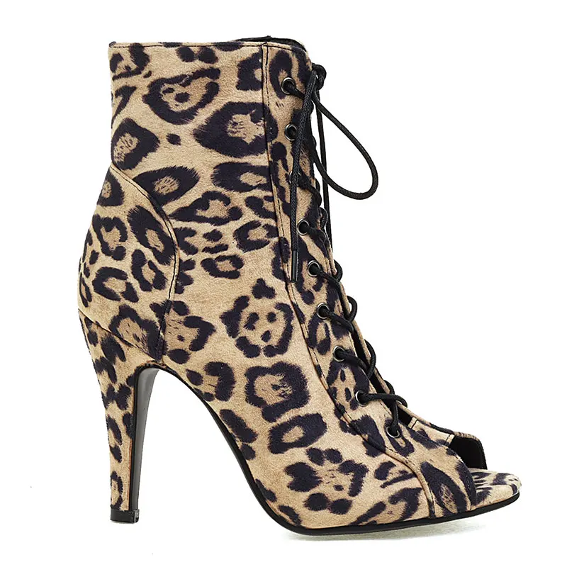 Sgesvier Summer Ankle Sandals Party Woman Sexy stilettos High Heels Women Latin dance heels shoes Women Boots Latin Ballroom