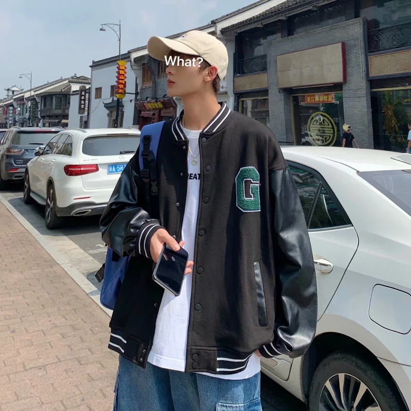 

Куртка мужская демисезонная с карманами, на пуговицах