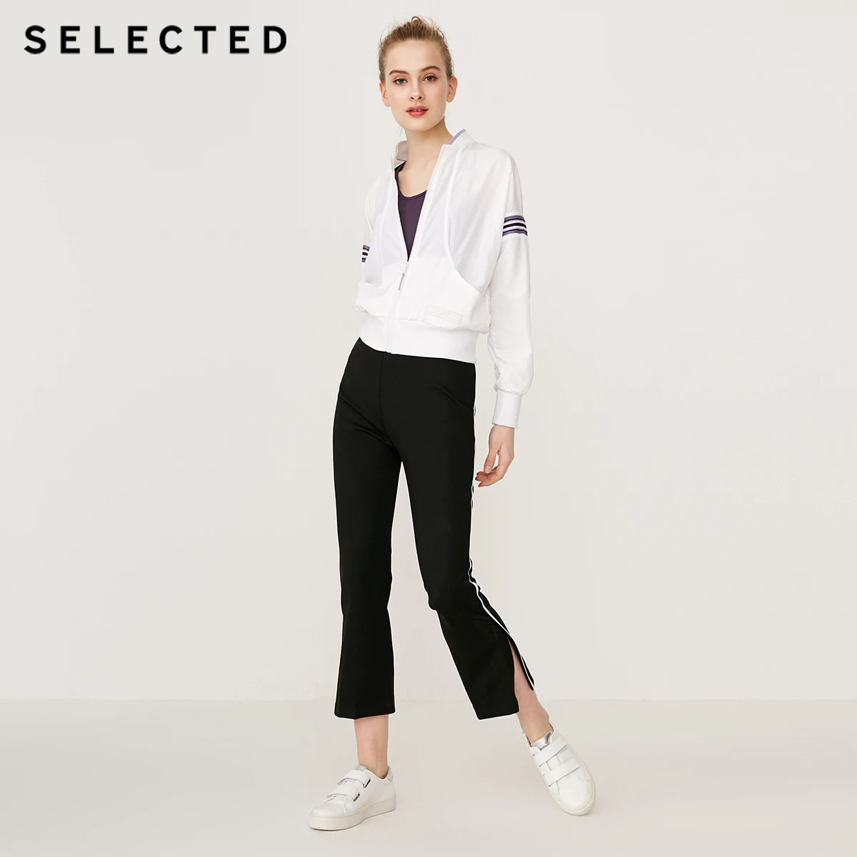 Женская спортивная куртка из водонепроницаемого материала с Бейсбольным