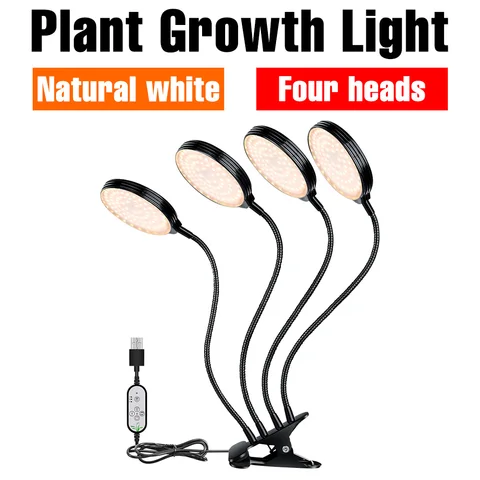 Светодиодный ная фитолампа полного спектра для выращивания растений, УФ лампа для теплиц, цветов, семян, светодиодный светильник гидропонная Светодиодная лампа для выращивания