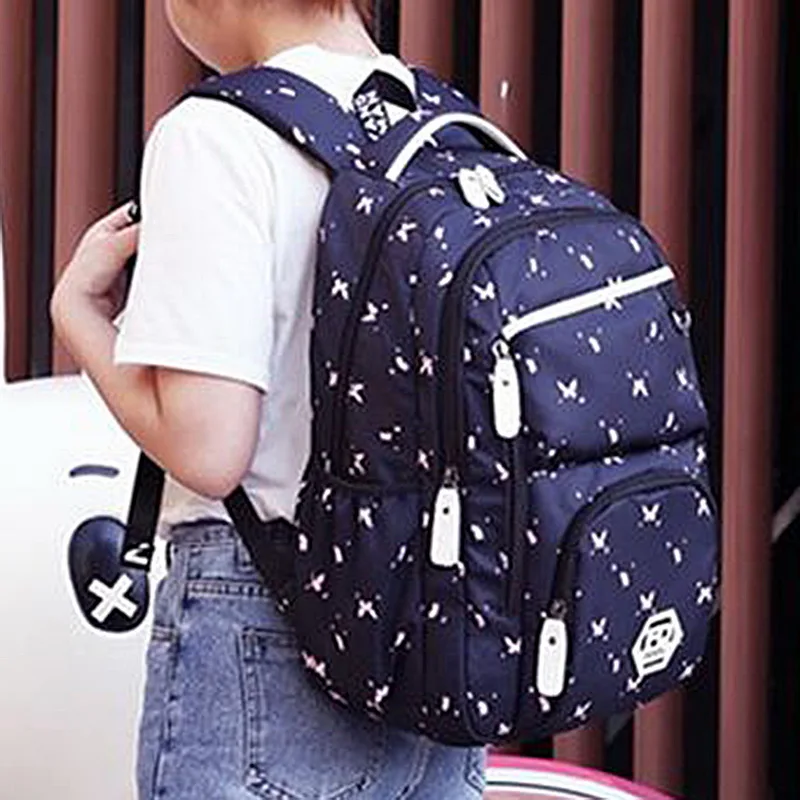 Детский рюкзак водонепроницаемый для девочек школьная сумка подростков