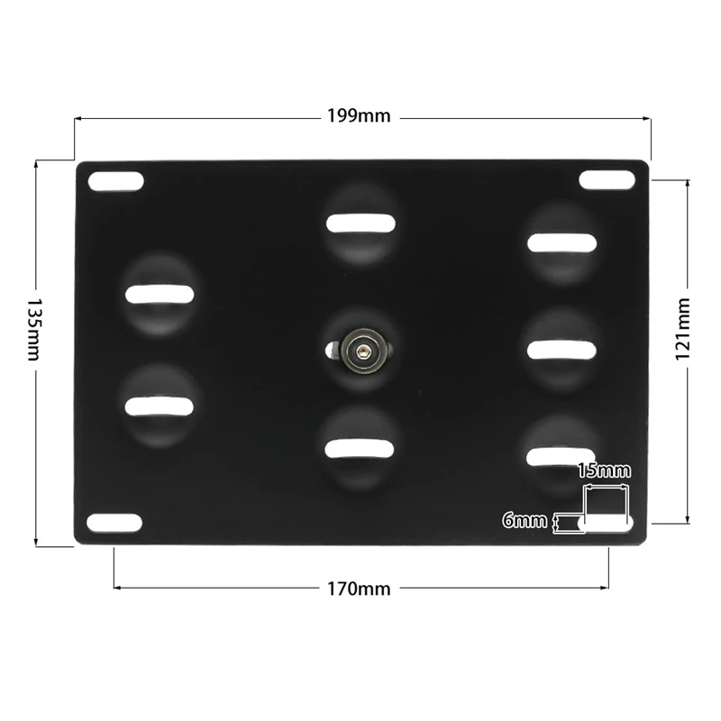 Буксировочный крюк номерной знак кронштейн с адаптером для-BMW F30 F32 F10 3/4/5 серии Mini