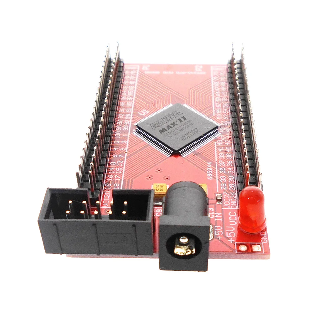 Для MAX II EPM570 CPLD Core Board макетная плата (красная плата) | Электронные компоненты и