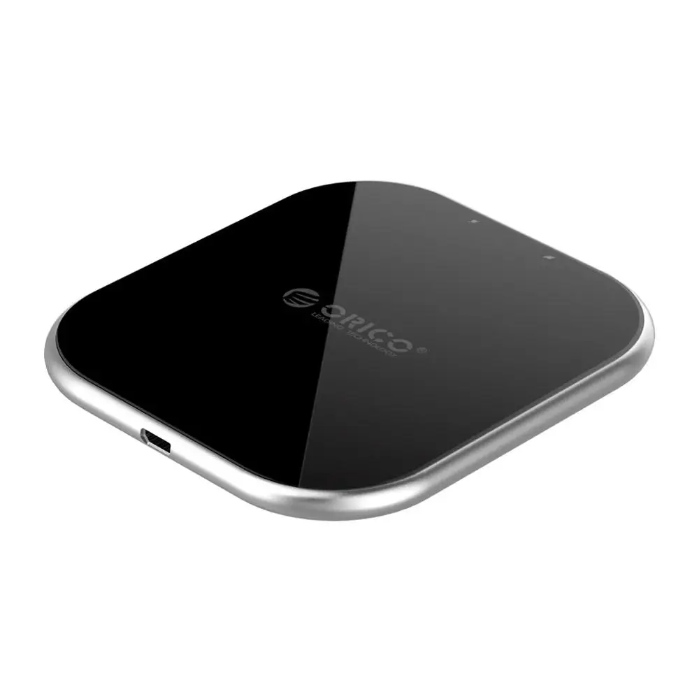 Wireless Charger ORICO 10 Вт Qi Беспроводное зарядное устройство для iPhone X 8 XS USB 5 в 9 В Беспроводная зарядка для samsung Galaxy S8 S9 S7 Qi USB Беспроводное зарядное устройство - Цвет: Wireless Charger