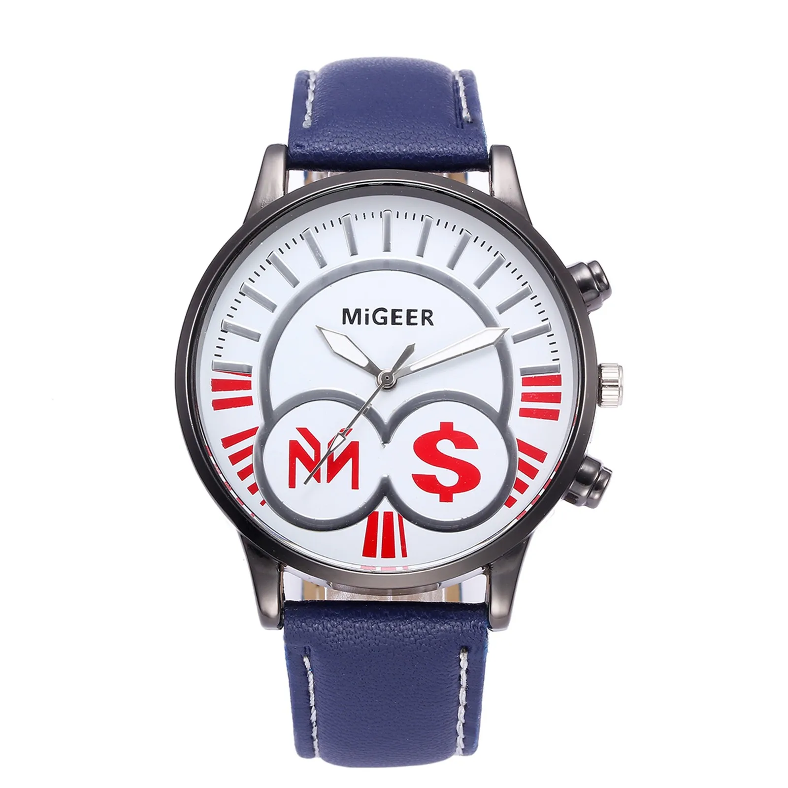 

Unisex Wristwatches Round Dial Men Women Fashion Watches 2020 Luxury Casual Quartz Leather Clock Wrist Watch Relogio Masculino