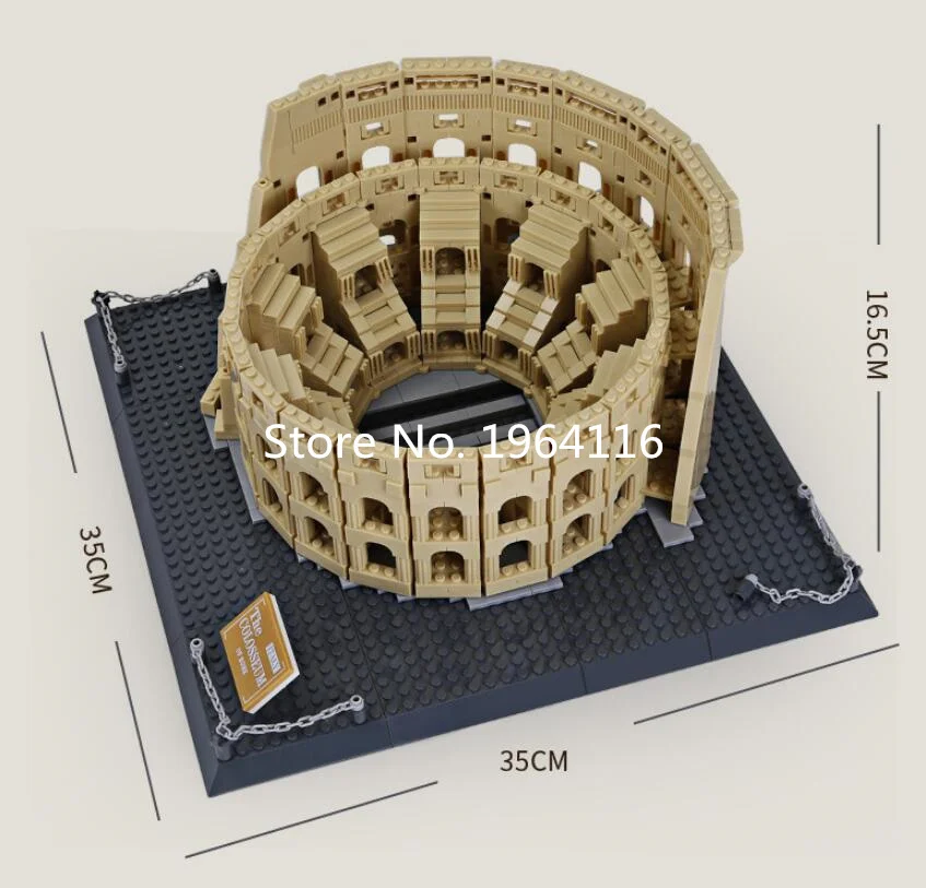 Wange 5225 Ideas серия амфитеатр Flavium модель строительные блоки набор классика зодиака