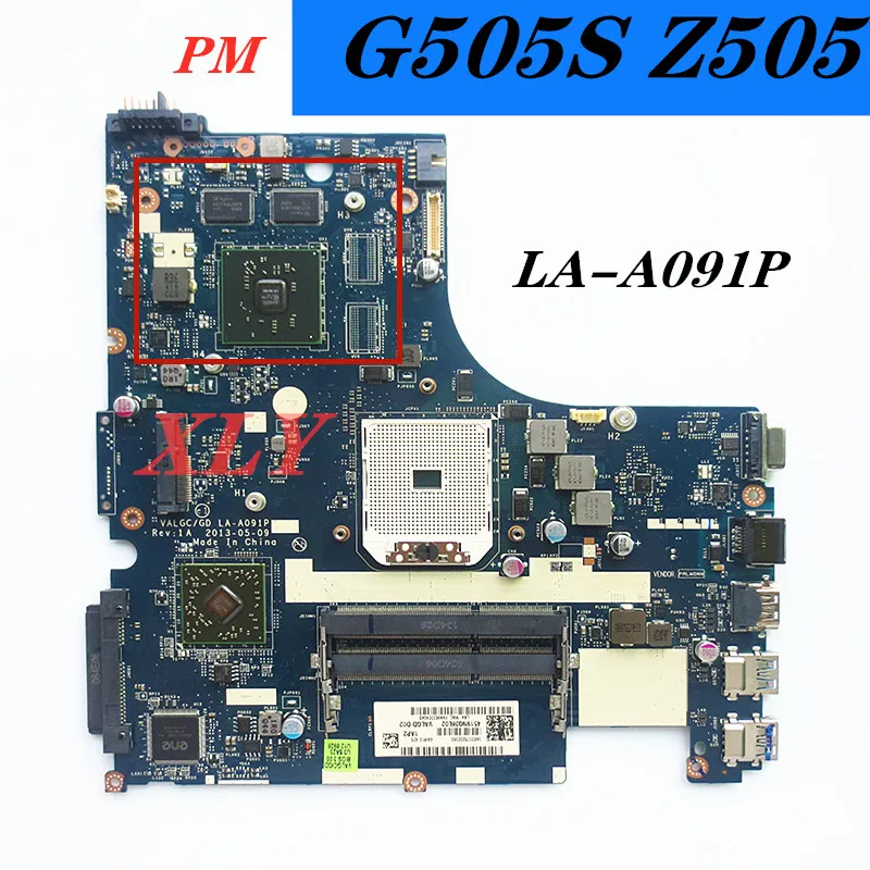 

VALGC/GD LA-A091P for Lenovo G505S Z505 notebook motherboard socket GPU HD 8450G HD 8570M 2G 100% test work