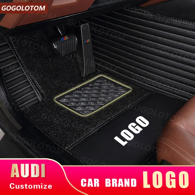 

Car Floor Pads for Audi Audi A1 A3 A4 A5 A6 A7 A8 Q2 Q3 Q5 Q7 Avant Allroad Convertible Quattro Sedan Sportback Custom Trunk Mat