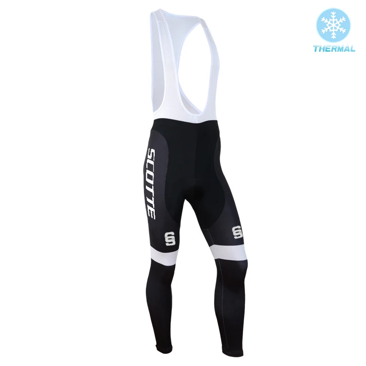 

2019 Green Scotte Hot Winter Thermal Fleece Long Sleeve Cycling Jersey MTB Bicycle Clothing Cycle Sports Wear