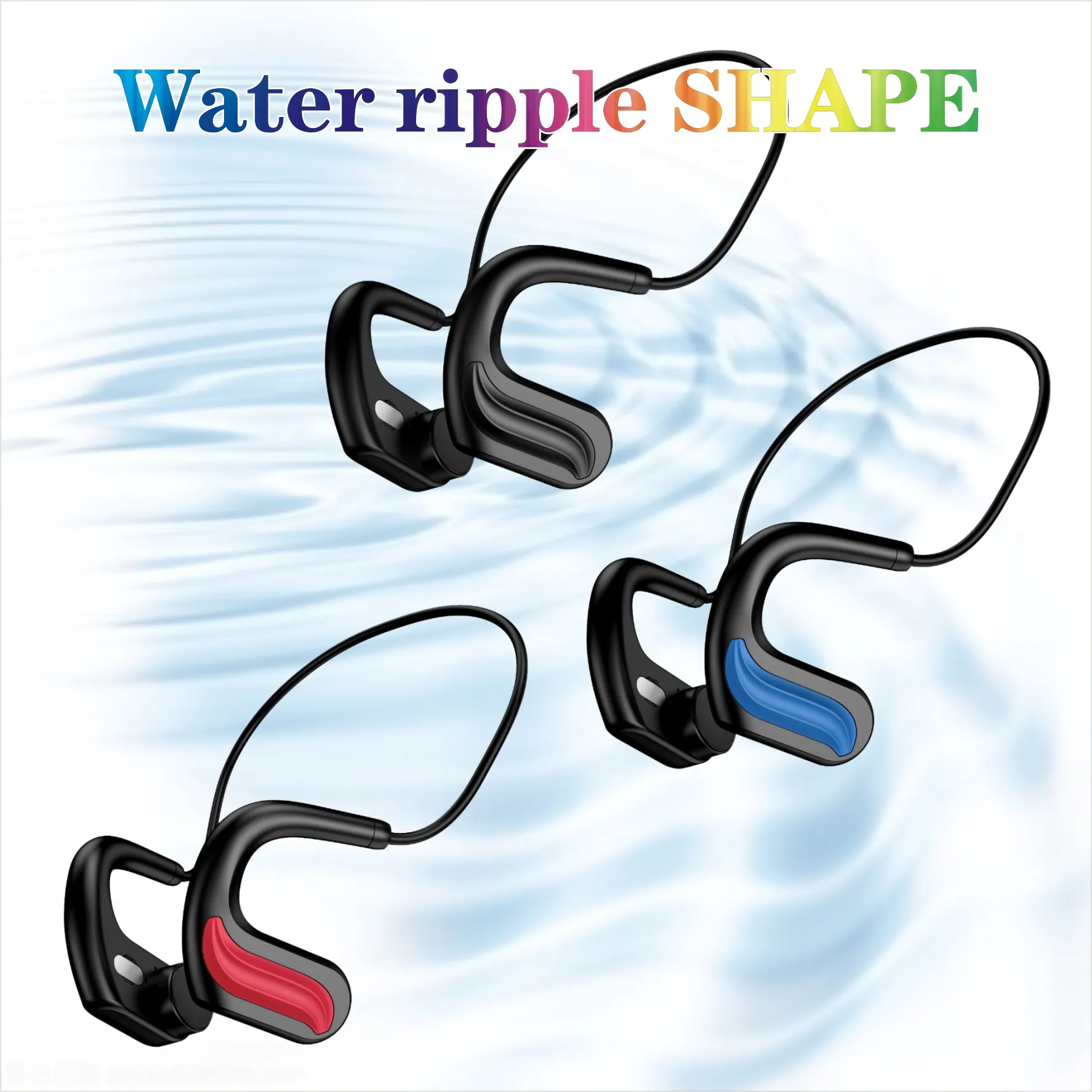 

IP68 Waterproof MP3 Bluetooth 32GB memory Bone conduction earphone