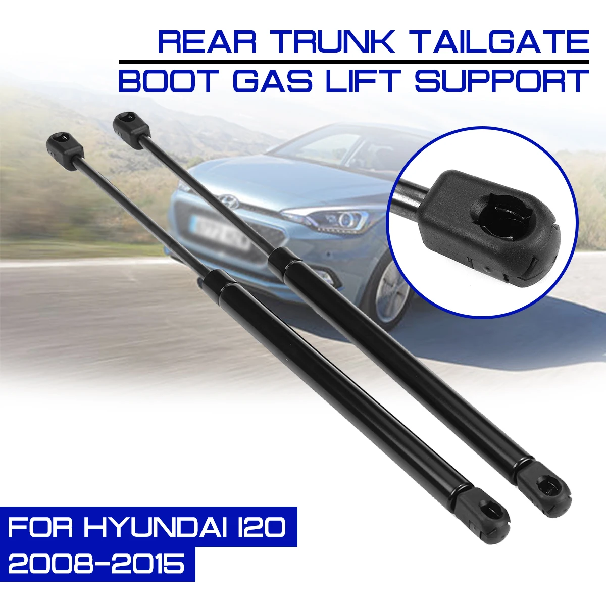 Auto Car Rear Trunk Support Hydraulic Rod For HYUNDAI i20 2008-2015 44cm Strut Spring Bars Shock Bracket | Автомобили и мотоциклы