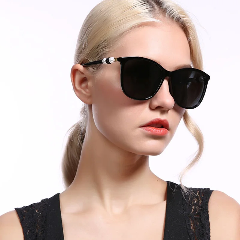 

AOWEAR Vintage Polarized Sunglasses Women Driving Clear Sun Glasses 2019 NEW DESIGN Goggle Shades UV400 Glasses Gafas De Sol