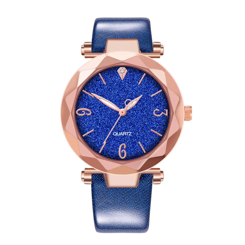 

Luxury Fashion Casual Women's Wristwatches Leather Band Quartz Ladies Watch Sky Star Women Watch Female Clock reloj mujer