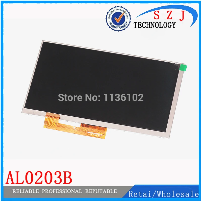 

New 7'' inch Nell Cape resistant P710 MOMO9 3G LCD internal display screen AL0203B AL0252B Free shipping