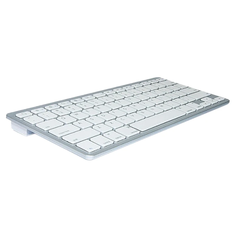 Ультратонкая портативная Bluetooth беспроводная клавиатура белого цвета Bk3001 для
