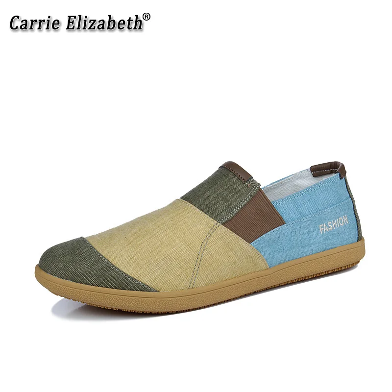 Carrie Elizabeth/Новинка года; сезон лето; Модные цветные туфли; мужские плоские лоферы; повседневная обувь; 3 цвета