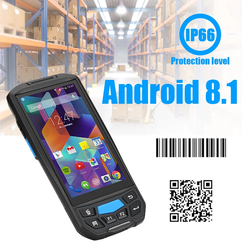 U9000 1D 2D Android PDA сборщик данных с сенсорным экраном Honeywell 4G Wi-Fi сканер штрих-кода для