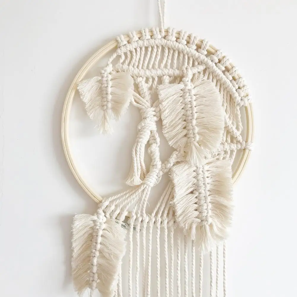 

Скандинавский минималистичный кулон 2021, тканый Ловец снов, гобелен, реквизит для съемки, ремонт комнат, настенное украшение