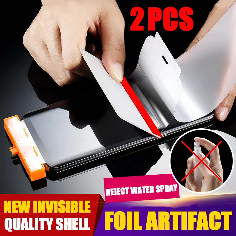 Гидрогелевая Защитная пленка для iPhone 2 шт. защитная 11 Pro XS Max XR X 8 7 6 6s Plus не
