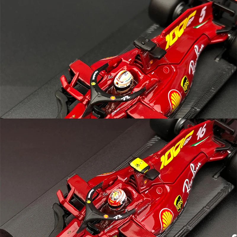Автомобиль Bburago Ferrari 2020 SF1000 16 5 формула акриловый пылезащитный чехол имитация