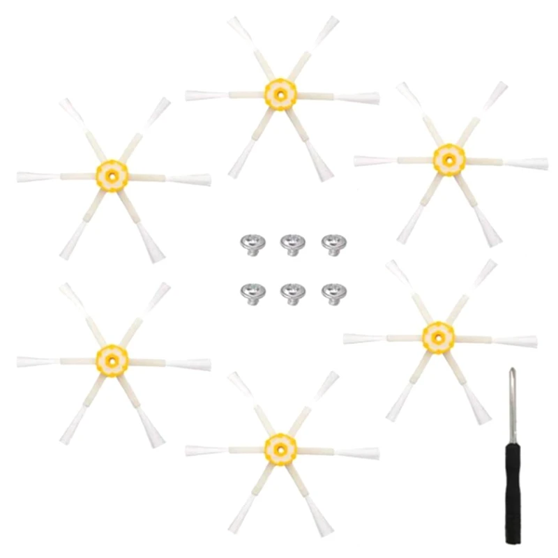 

Side Brush for IRobot Roomba 500 600 700 Replacement Accessories, Six-Arm Side Brush